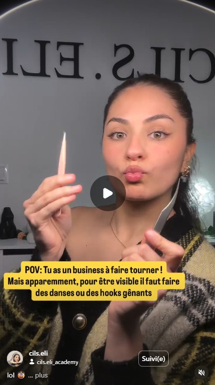 Publication Instagram @cils.eli_academy