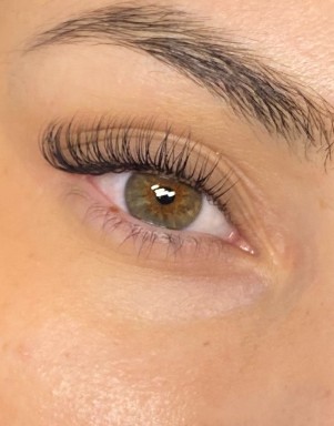 Cil à cil naturel — résultat